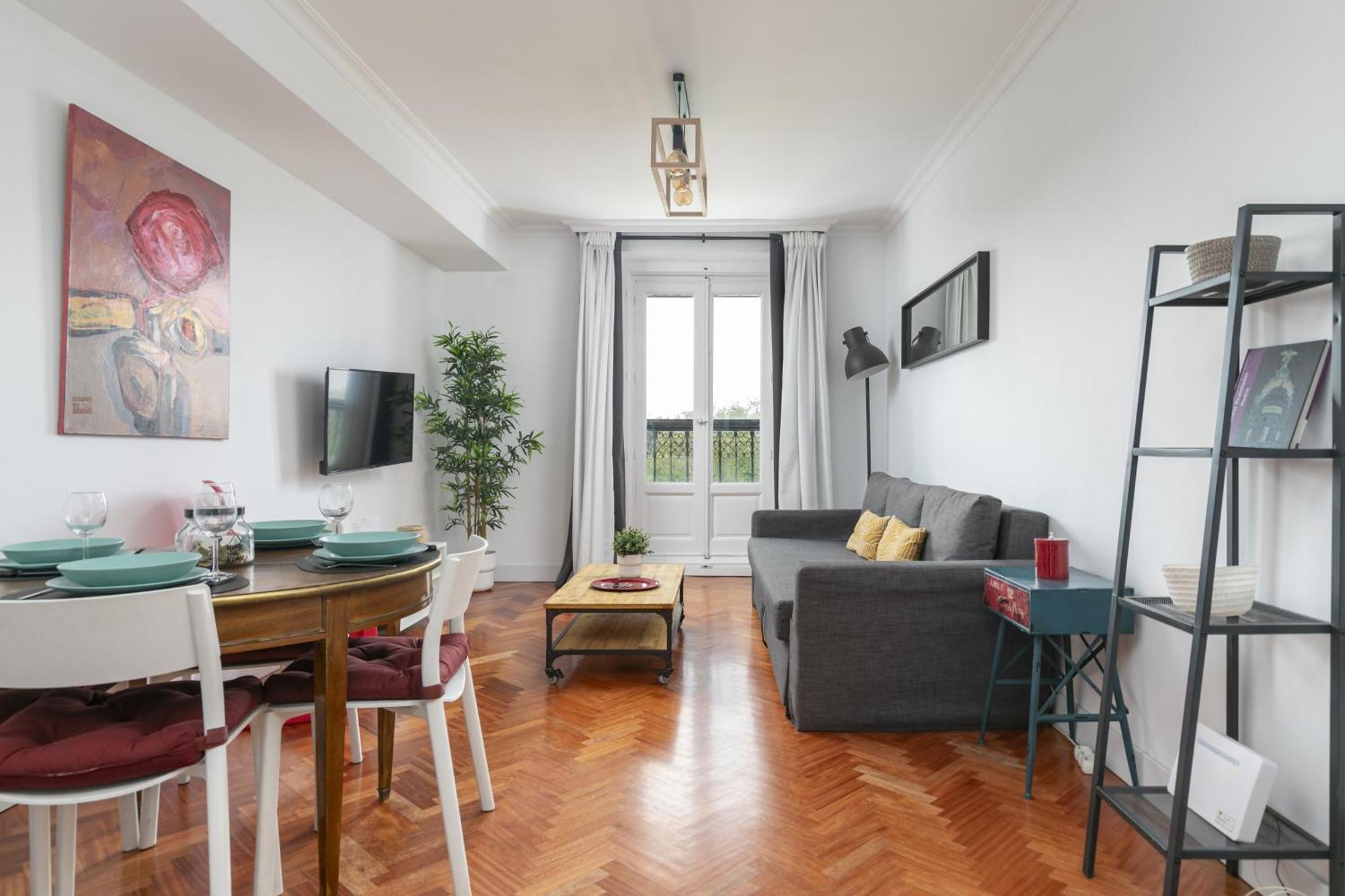 Apartamento Con Vistas Al Parque Del Retiro Madrid Esterno foto
